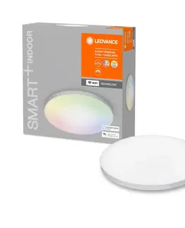 SmartHome stropné svietidlá LEDVANCE SMART+ LEDVANCE SMART+ WiFi Planon LED panel RGBW Ø30cm