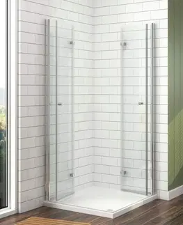 Sprchovacie kúty CALANI - Sprchovací kút ORION 80*80 chróm CAL-K0200