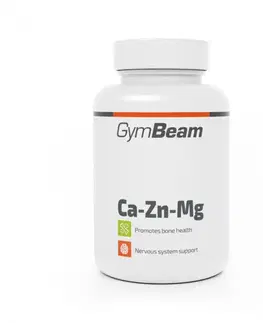 Multiminerály GymBeam Ca-Zn-Mg 60 tab