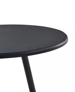 Barové stoličky Barový stôl Ø 60cm Dekorhome Biela