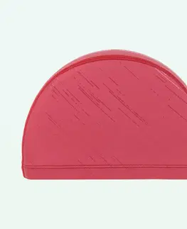 čiapky Plavecká látková čiapka Rubi so záterom veľkosť M červená