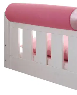 Príslušenstvo k detským posteliam Detský Vankúš V Tvare Valca Ružový