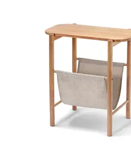 Coffee Tables Odkladací stolík s látkovým úložným priestorom