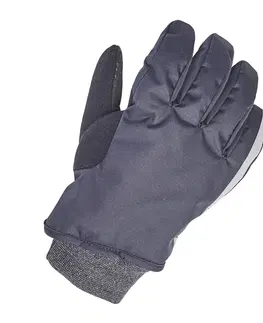 rukavice Detské zimné cyklistické rukavice 500 čierne