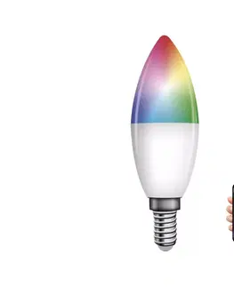 LED osvetlenie  LED RGB Stmievateľná žiarovka GoSmart E14/4,8W/230V 2700-6500K Tuya 