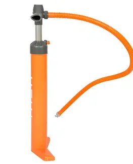 vodné športy Ručná pumpa na paddleboard 20 PSI oranžová