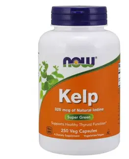 Ostatné špeciálne doplnky výživy NOW Foods Kelp 325 mcg 250 kaps.