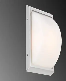 Vonkajšie nástenné svietidlá LCD Vonkajšie nástenné svietidlo 052, biele