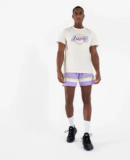 basketbal Basketbalové šortky SH 900 NBA Lakers muži/ženy fialové