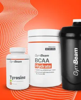 BCAA GymBeam BCAA Hydrate 375 g pomaranč