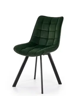 Jedálenské stoličky a kreslá Jedálenská stolička K332 Halmar Zelená
