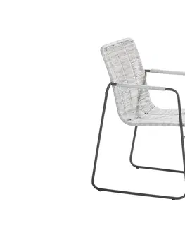 Stoličky Palma jedálenská stolička sivá