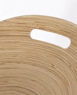 Misy a misky Orion Misa točený bambus ovál, 32 x 24,5 cm