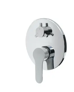 Kúpeľňa MEREO - Určená do sprchových kútov s ručnou a hlavovou sprchou, alebo pre napúšťanie vane a ručnú sprchu. CB60106ZA
