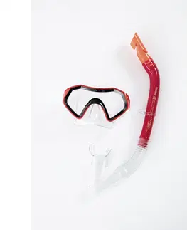 Potápačské masky Potápačský set BESTWAY Hydro Swim 24025 - červený