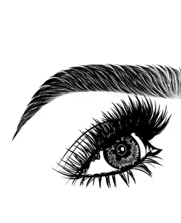 Samolepiace tapety Samolepiaca tapeta minimalistické ženské oči