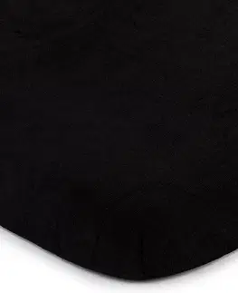Plachty 4home jersey prestieradlo čierna, 180 x 200 cm