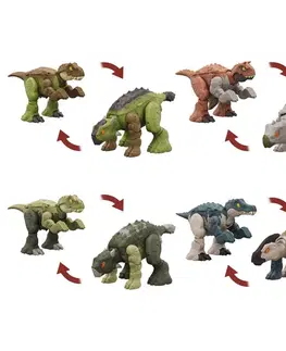 Hračky - figprky zvierat MATTEL - Jurasic World dinosaurus s transformáciou 2 v 1, Mix Produktov