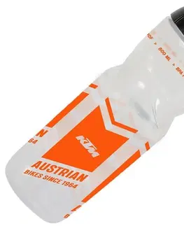 Košíky a fľaše KTM Team Transparent Logo 800 ml