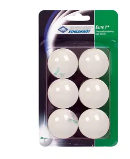 Pingpongové loptičky Loptičky na stolný tenis ELITE TT-Ball * 6ks - biele