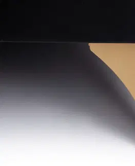 Komody LuxD Dizajnová komoda Venetia 177 cm čierno-zlatá