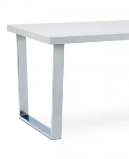 Jedálenské stoly Jedálenský stôl 150x90 cm AT-2088 WT Autronic