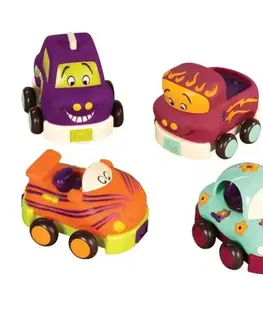 Hračky - autíčka B-TOYS - Autíčka na zotrvačník Wheeee-ls!