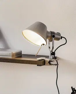 Stolové lampy s klipom Artemide Upínacia LED lampa Artemide Tolomeo Pinza 2 700K