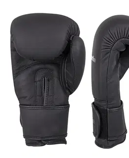 Boxerské rukavice Boxerské rukavice inSPORTline Kuero čierna - 16oz