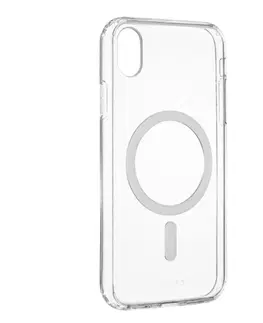 Puzdrá na mobilné telefóny Zadný kryt FIXED MagPure pre Apple iPhone XR s MagSafe, transparetntná FIXPUM-724