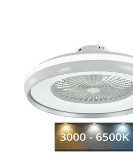 Ventilátory  LED Stropné svietidlo s látorom LED/45W/230V 3000/4000/6500K šedá 