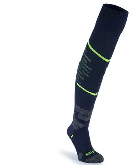 ponožky Detské futbalové podkolienky CLR šedo-modré