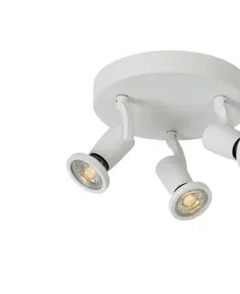 Svietidlá Lucide Lucide 11903/15/31 - LED bodové svietidlo JASTER-LED 3xGU10/5W/230V biele 