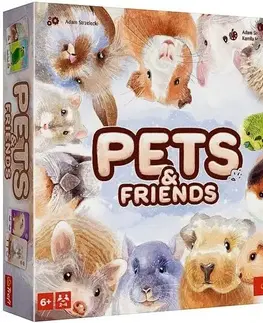 Hračky spoločenské hry pre deti TREFL -  Hra - Pets & Friends