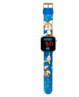 Inteligentné hodinky Kids Licensing detské LED hodinky Sonic The Hedgehog v.1