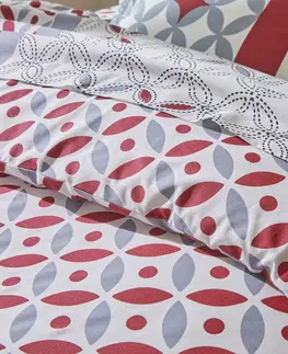 Bavlnené Bavlnená posteľná bielizeň Marlow s geometrickým vzorom