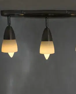 Moderné lampy do obývačky Luster R5018-3B Saténový chróm LS3