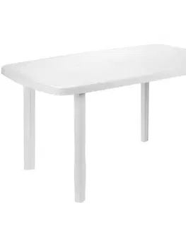 Záhradné stoly Stôl Faro biely