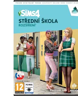 Hry na PC The Sims 4: Stredná škola CZ PC