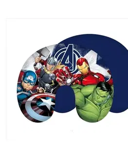 Vankúše Jerry Fabrics Cestovný vankúšik Avengers "Heroes", 28 x 33 cm