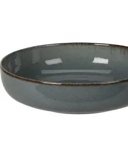 Taniere EH Porcelánový hlboký tanier pr. 20 cm, sivá