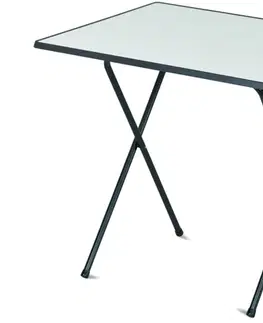 Jedálenské stoly Dajar Stôl 60x80 camping sevelit antracit / biela