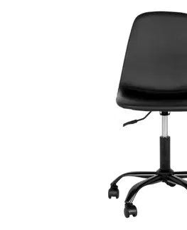 Kancelárske stoličky Norddan Dizajnová kancelárska stolička Myla čierna
