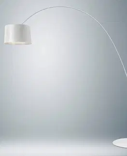 Stojacie lampy do obývačky Foscarini Foscarini Twiggy Elle stojaca LED lampa, biela