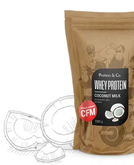 Proteíny Protein&Co. CFM Whey protein 80 1000 g Zvoľ príchuť: Biscuit cookie