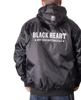Pánske bundy Pánska bunda Black Heart Barker čierna - M