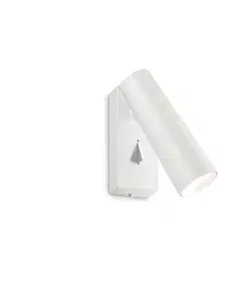 Nástenné svietidlá Ideallux Ideal Lux Pipe LED svetlo, nastaviteľné biela