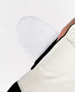 rukavice Pánska golfová rukavica Resistance pre ľavákov bielo-čierna
