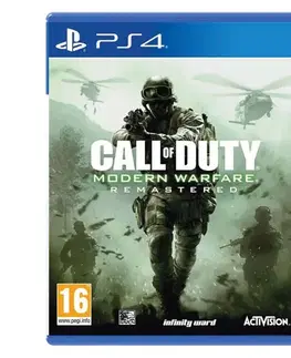Hry na Playstation 4 Call of Duty: Modern Warfare (Remastered) PS4