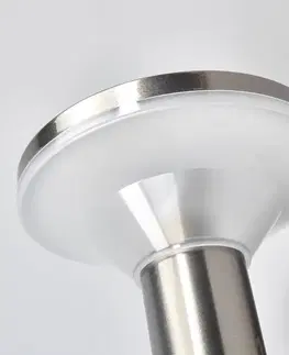 Vonkajšie nástenné svietidlá Lindby Oceľové vonkajšie nástenné svietidlo Jiyan s LED